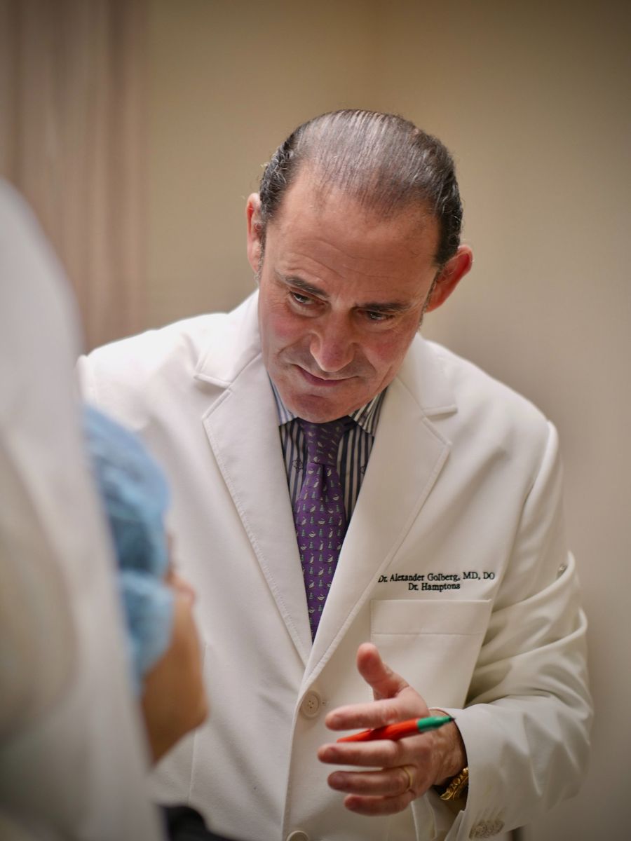 Dr. Alexander GolBerg MD DO — Double board certified physician and creator of the Dr. G Lift non-surgical facelift Manhattan NYC